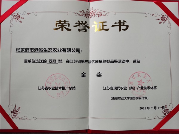 榮譽(yù)證書(shū)